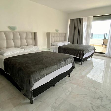 Condo In Ocean Front Resort Cancun Oda fotoğraf