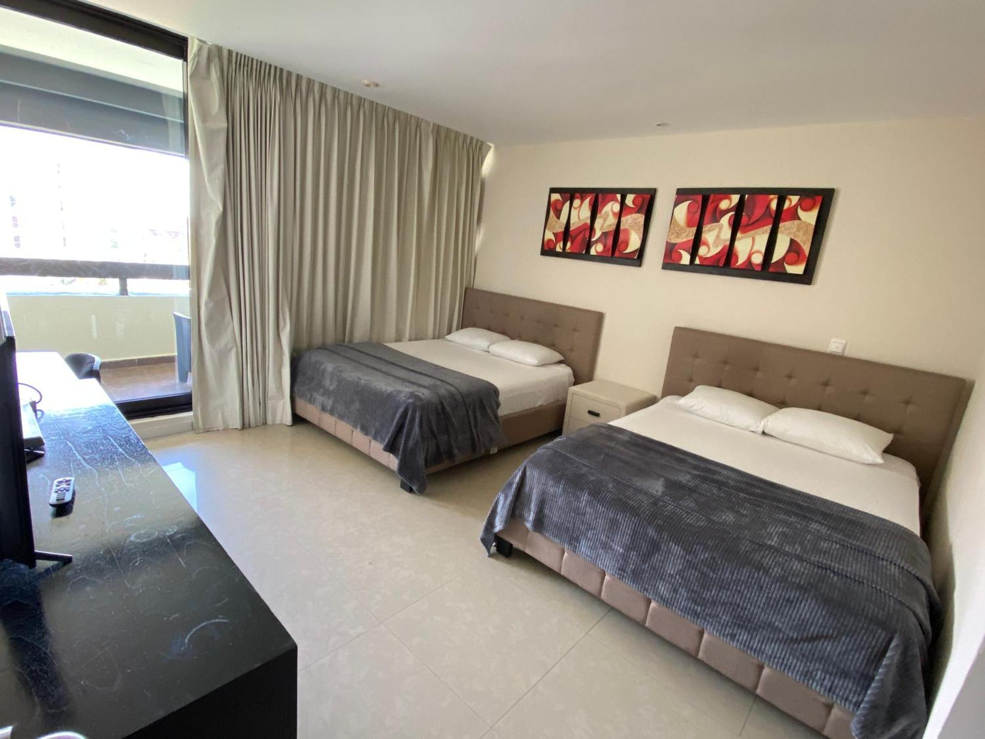 Condo In Ocean Front Resort Cancun Oda fotoğraf