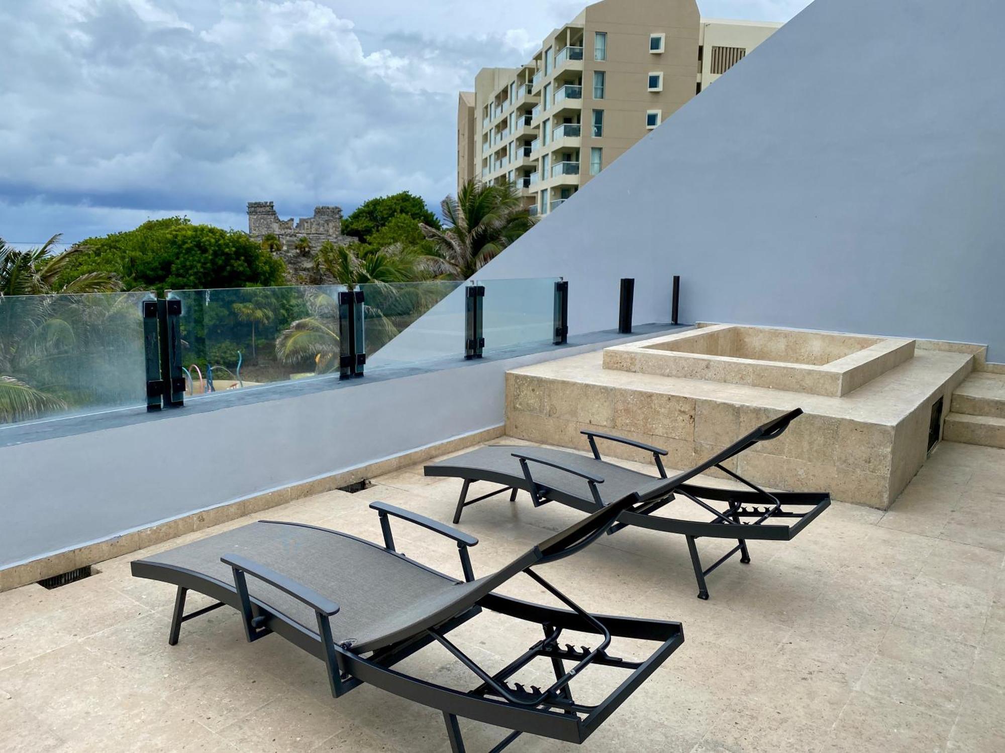 Condo In Ocean Front Resort Cancun Oda fotoğraf
