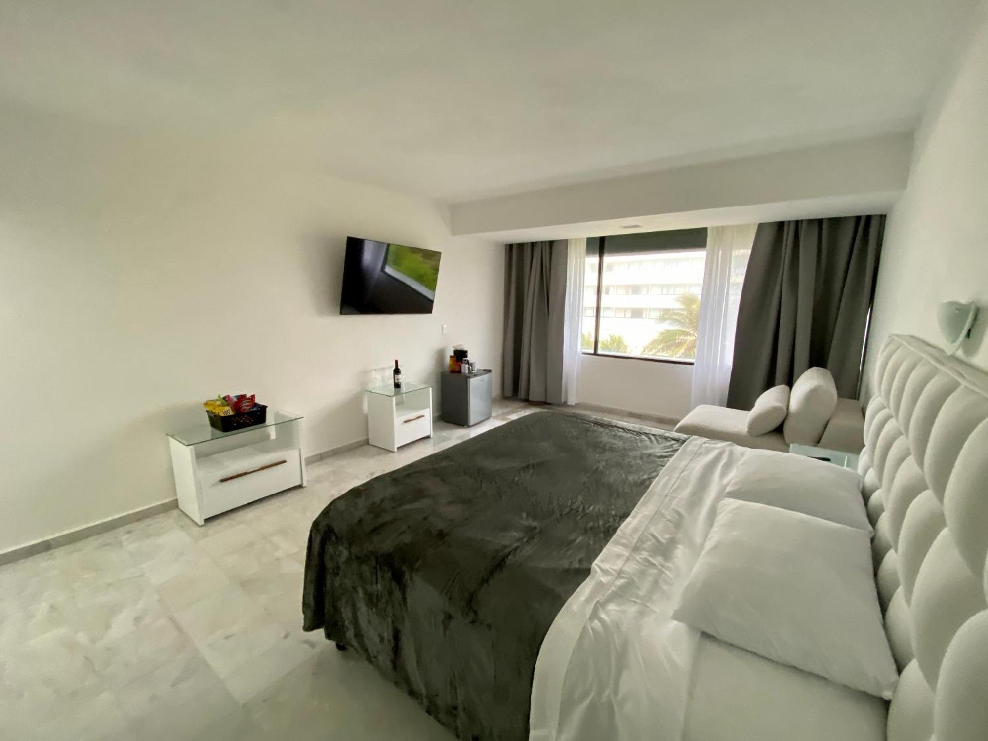 Condo In Ocean Front Resort Cancun Oda fotoğraf
